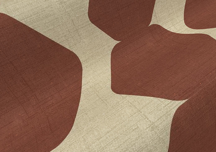 Construct, Burnt Orange - Roman Blind - Image 4